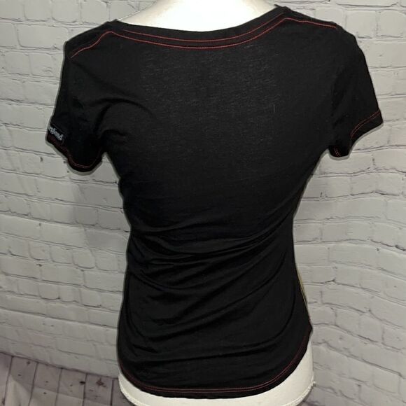 Disney - Mickey Mouse Black T Shirt - M - Picture 2 of 4